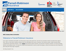 Tablet Screenshot of parnell-robinsonins.com